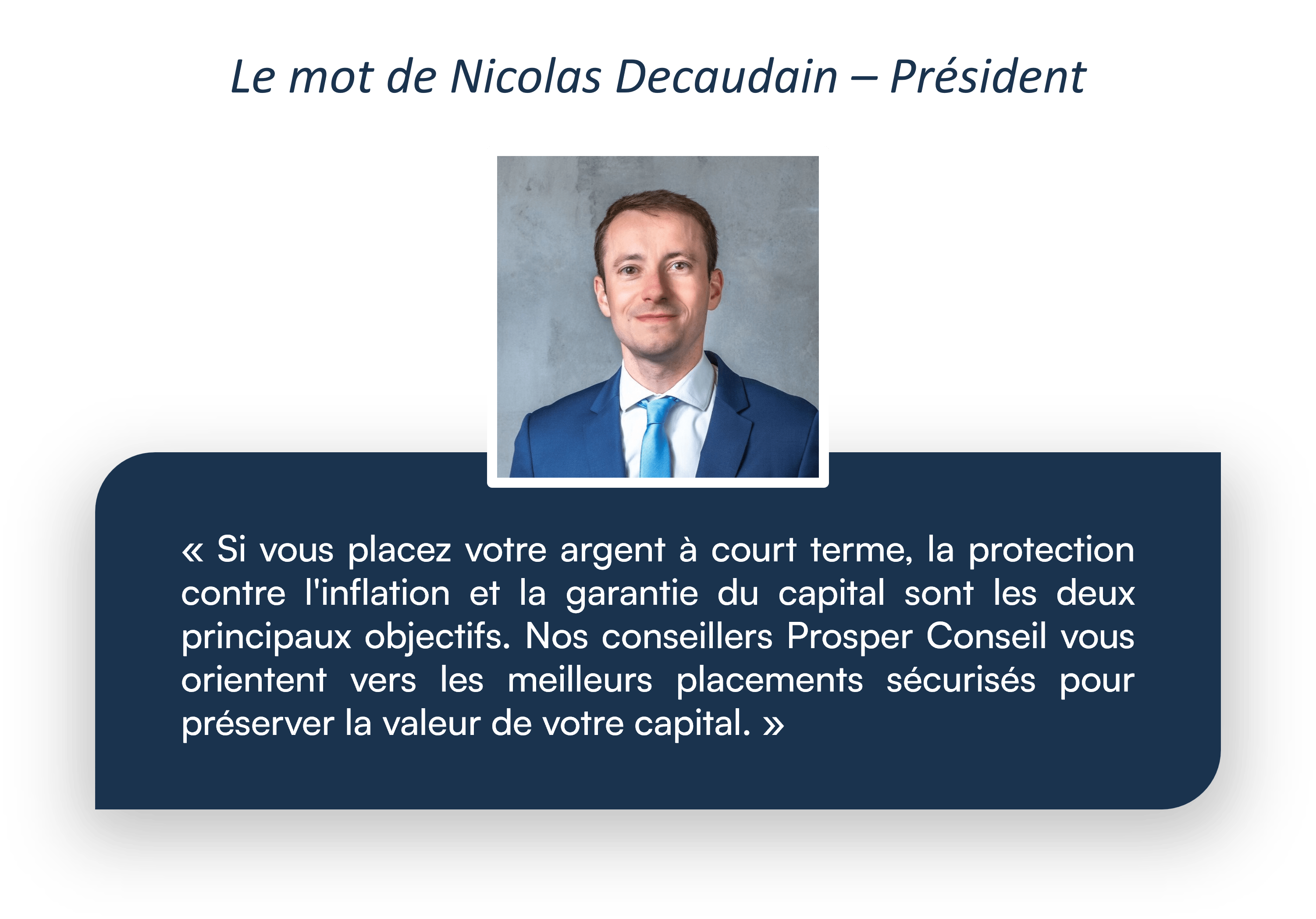 placer de l’argent à court terme