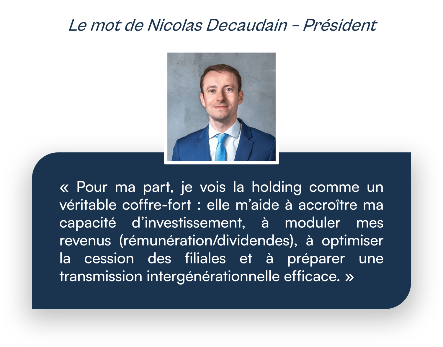 optimisation fiscale entreprise holding