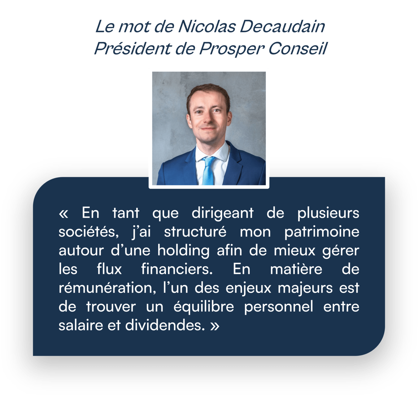 optimisation rémunération dirigeant