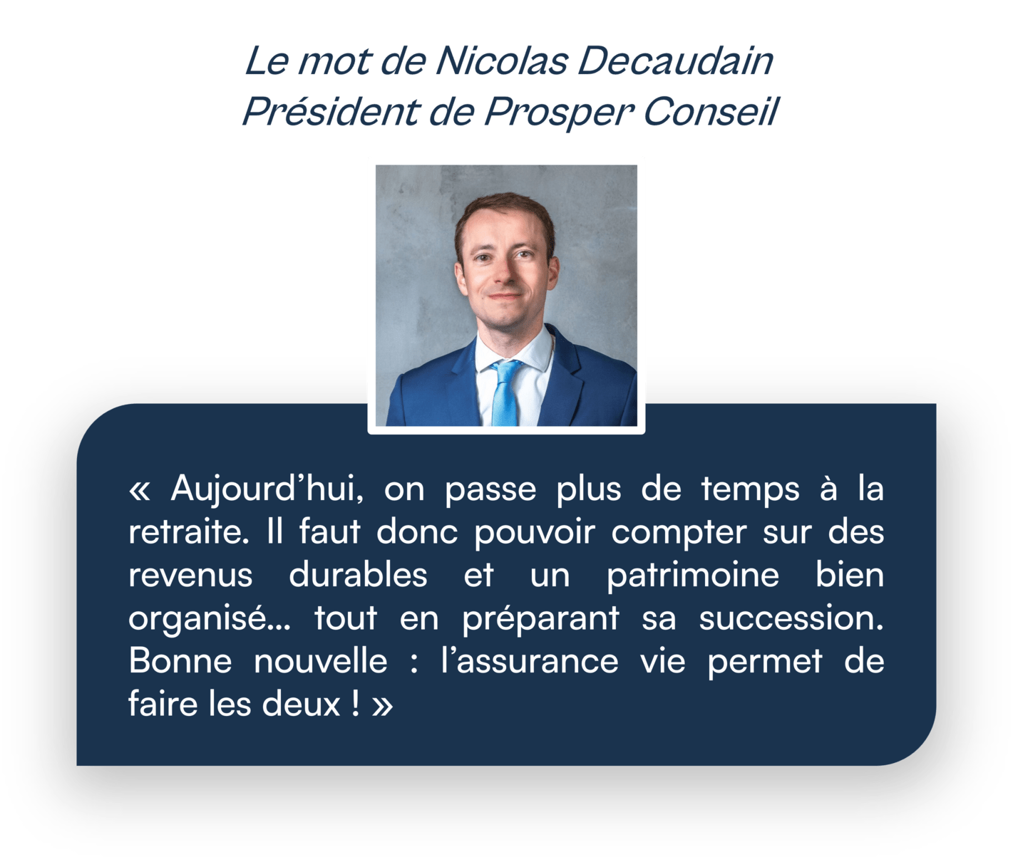 assurance vie pour préparer sa retraite