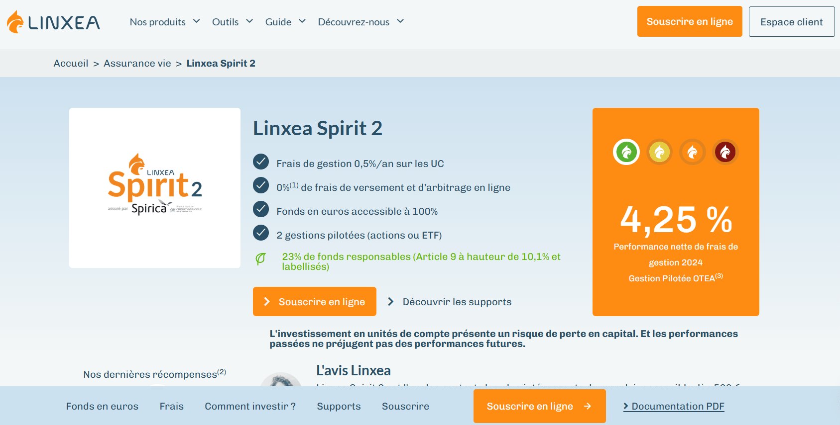 linxea spirit 2