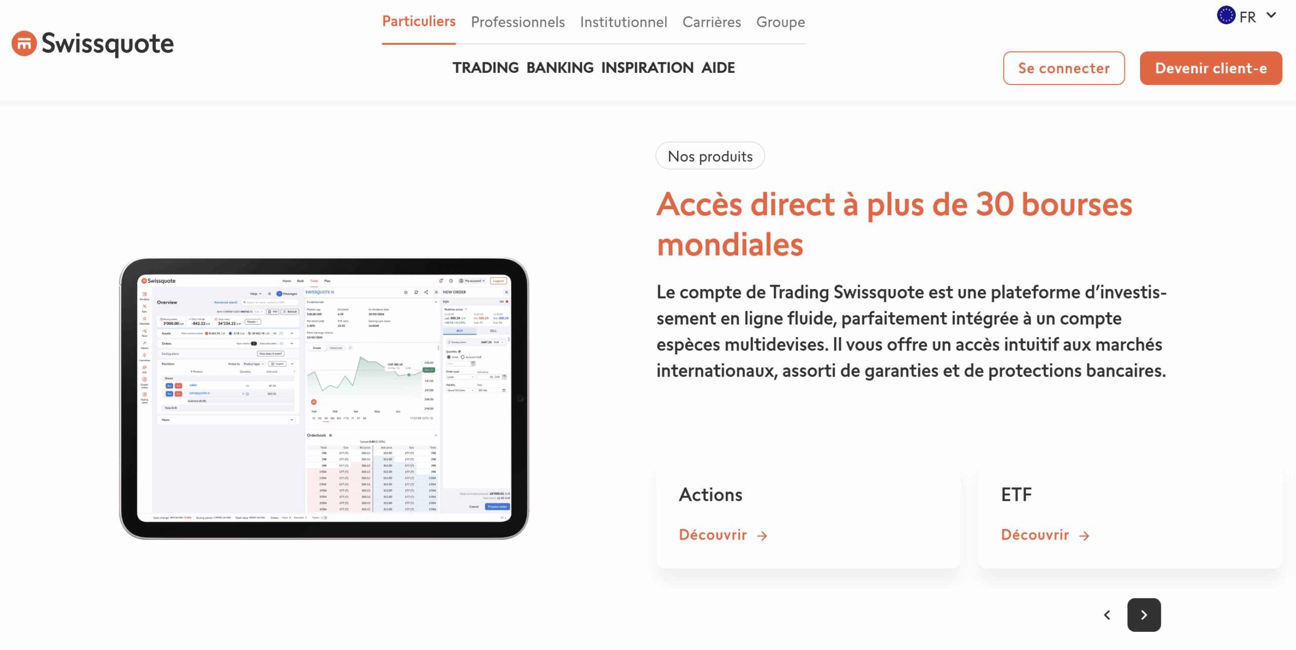 meilleurs cto swissquote placements