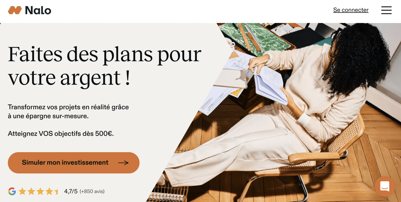 Avis sur Nalo : gestion pilotée en ligne