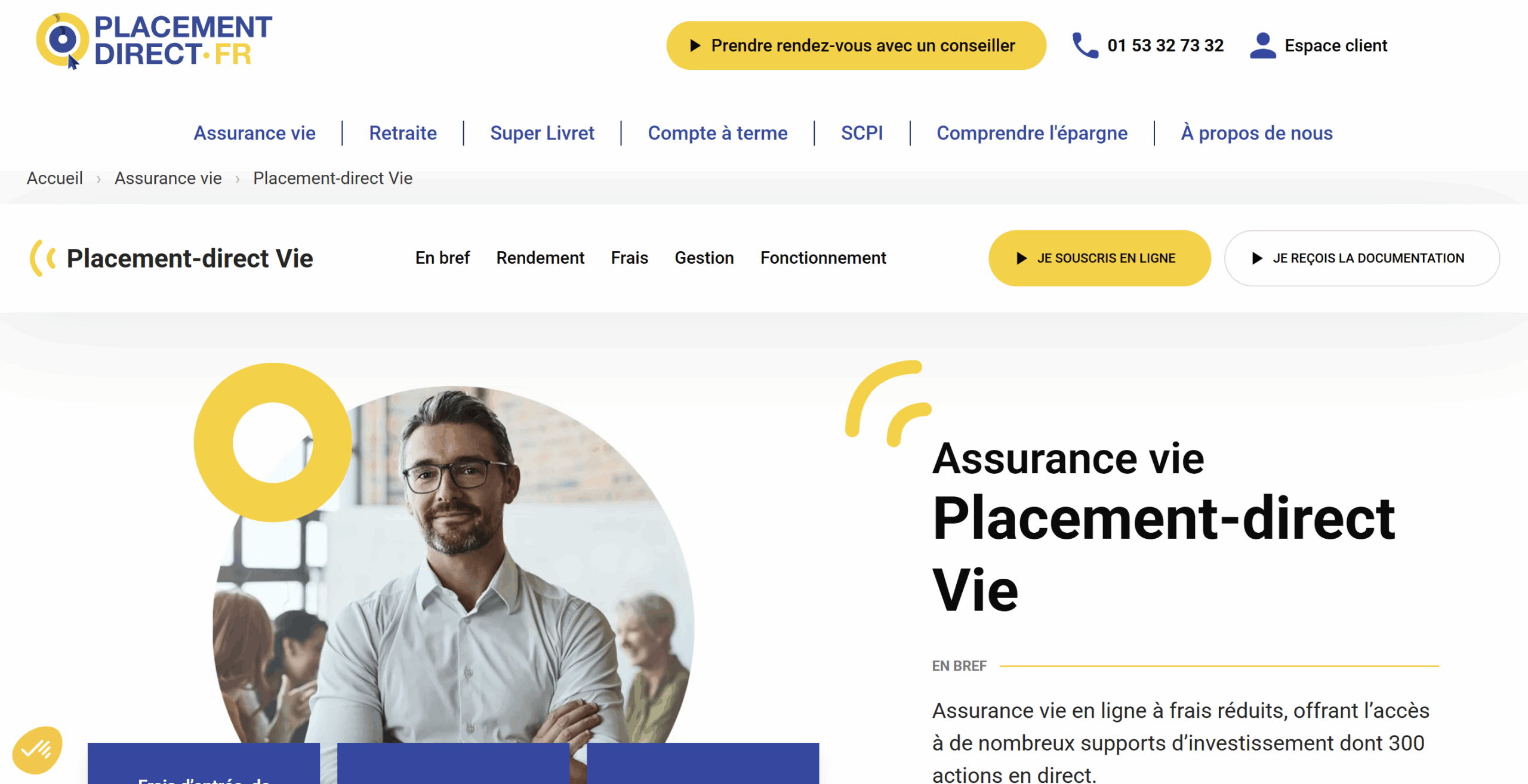 assurance vie placement direct vie