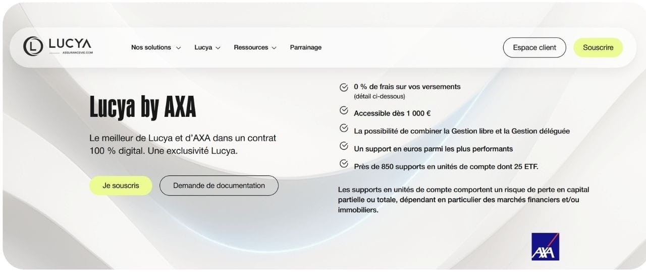 avis lucya axa
