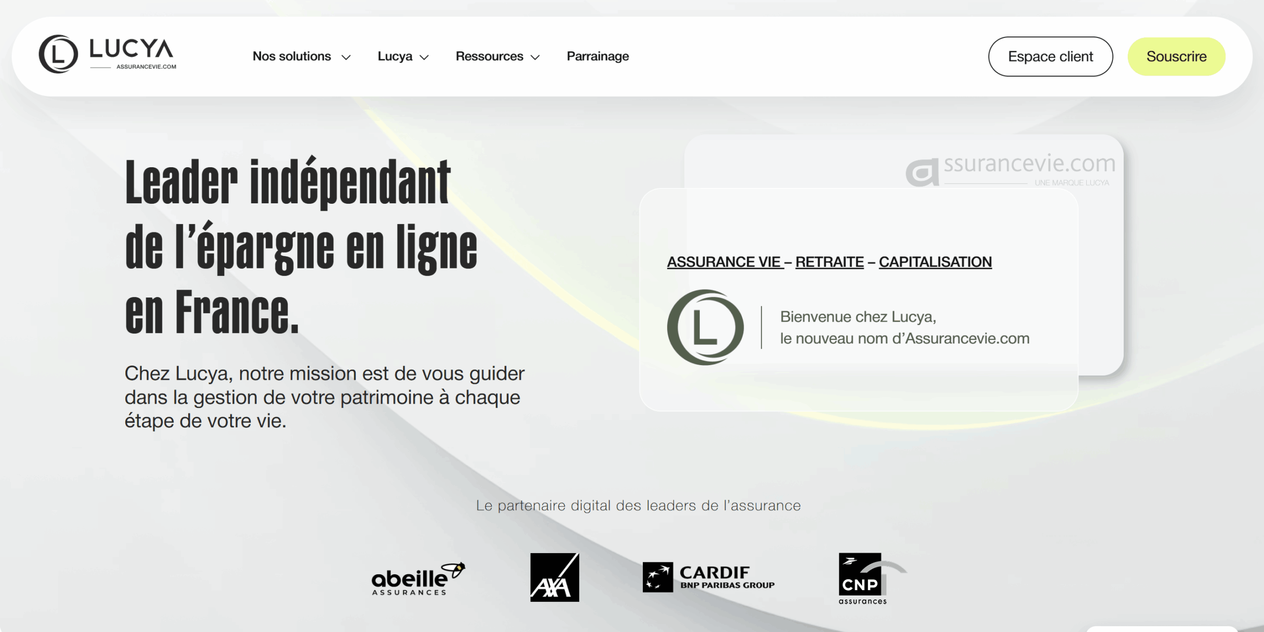 lucya leader indépendant épargne en ligne en France