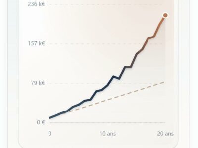simulateur intérêts composés avec inflation