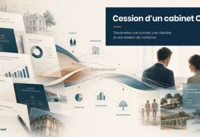 Cession d’un cabinet de conseil en gestion de patrimoine : étapes, valorisation et repreneur